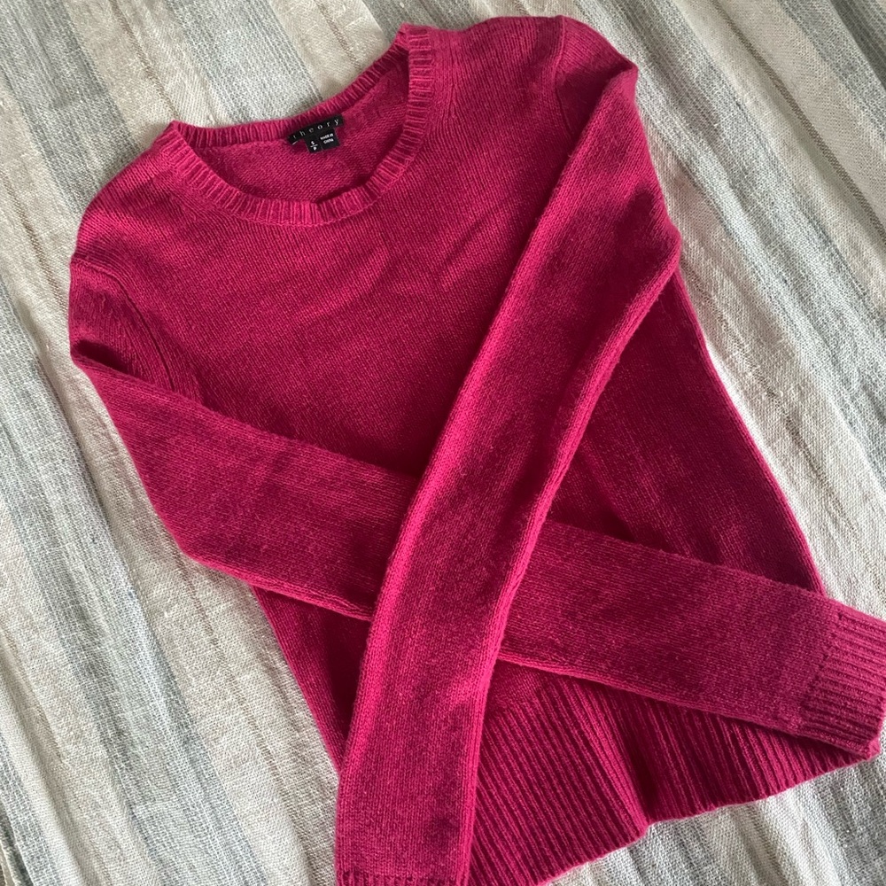 Theory cashmere sweater Sz S